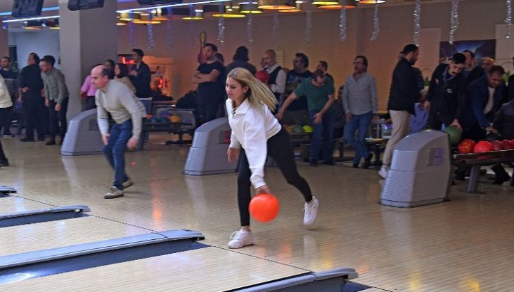 Bursa Osmangazi personelinin bowling heyecanı