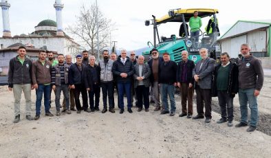 Sakarya’da 3 buçuk kilometrelik hat sil baştan