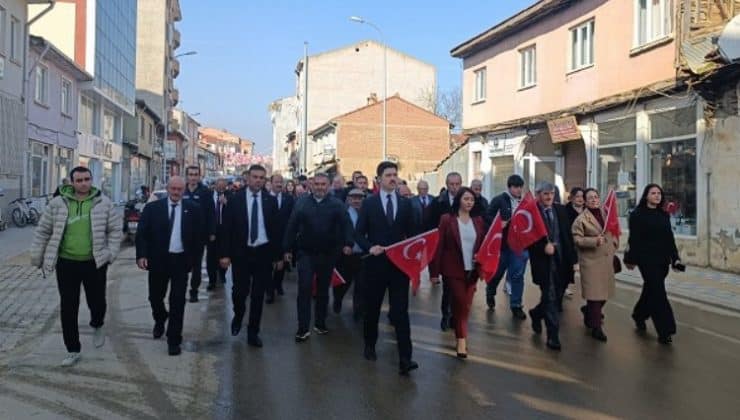 Pazaryeri’nde Çanakkale Şehitleri anıldı