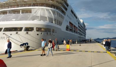 Bodrum Cruise Port yılın ilk gemisini ağırladı