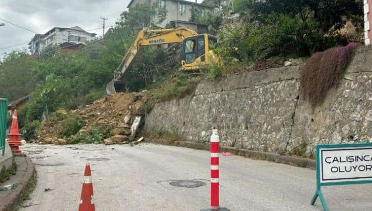 İzmit’te tehlike arz eden taş duvar yenileniyor