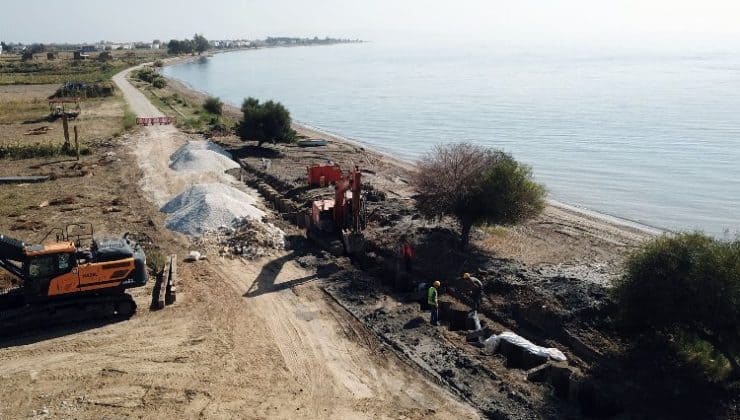 Milas Ören’de altyapı çalışmaları sürüyor