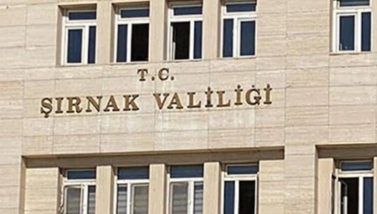 Şırnak Valiliği duyurdu… 15 gün yasak!