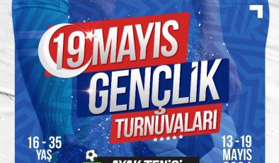 Kayseri’de 19 Mayıs tenis turnuvaları için kayıtlar başladı